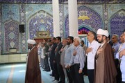 تصاویر/ آیین نماز عبادی - سیاسی جمعه خارگ