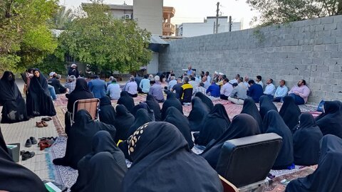 تصاویر برگزاری دعای ندبه در مدرسه علمیه خواهران جم