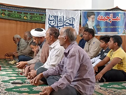 تصاویر / اقامه نماز جمعه بخش احمدی هرمزگان