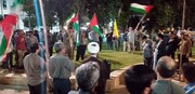 فیلم | تجمع مردم بوشهر در حمایت از مردم فلسطین