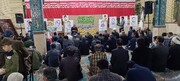 تصاویر/ مراسم یادواره شهدای امنیت "یادبود شهدای مظلوم اغتشاشات ۱۴۰۱" در شهرستان خرمدره