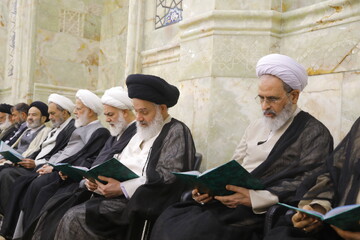 تصاویر / مراسم چهلم مرحوم آیت الله صلواتی