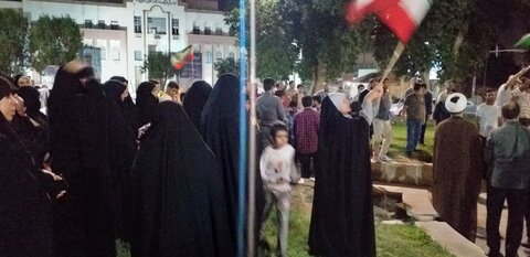 تجمع اعتراضی مردم انقلابی بوشهر