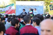 اجتماع دانش آموزان تبریزی در حمایت و اعلام همبستگی با دانش آموزان فلسطینی