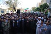 تصاویر/ اجتماع دانش آموزان تبریزی در حمایت و اعلام همبستگی با دانش آموزان فلسطینی