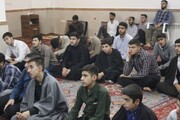 تصاویر/ مراسم هیئت هفتگی مدرسه علمیه امام خمینی (ره) خوی