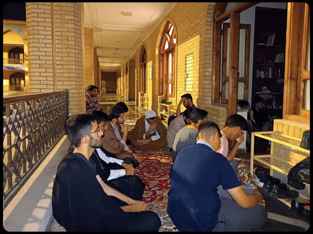 کلیپ | مراسم سالگرد شهید آرمان علی‌وردی در حجره طلاب مدرسه علمیه امام خمینی (ره) گرگان