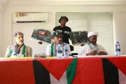 گردهمایی شیعیان کشور غنا در دفاع از مردم فلسطین + تصاویر