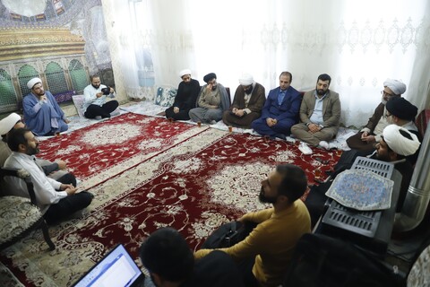 گعده مبلغان رسانه های نوین در حضور حجت الاسلام والمسلمین مدنی