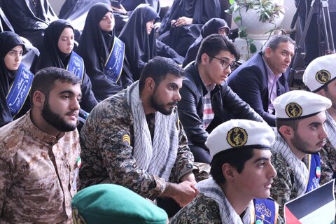 دیدار اعضای ستاد هماهنگی و پشتیبانی بسیج دانش آموزی استان اردبیل با نماینده ولی فقیه در استان