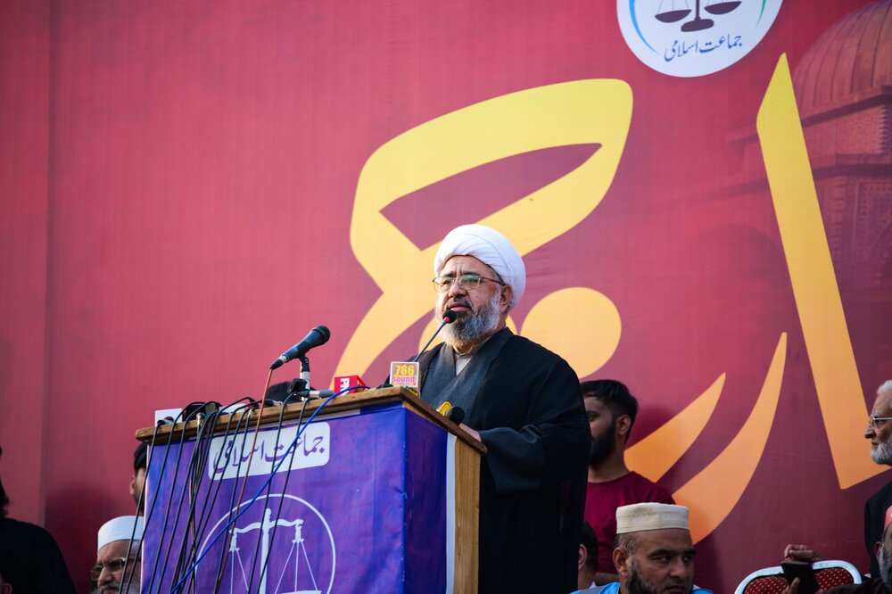 امت حماس کے ساتھ، جب کہ حکمرانوں کی جبینیں اسرائیل و امریکہ کی چوکھٹ پر جھکی ہوئی ہیں: علامہ امین شہیدی