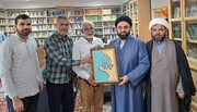 लखनऊ की लिबा मेहदी की अक़ीदत की पेंटिंग को कर्बला नजफ़ के साथ मासूमा ए क़ुम ,मशहद में इमाम रज़ा के रौज़े पर मिली जगह