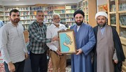लखनऊ की लिबा मेहदी की अक़ीदत की पेंटिंग को कर्बला नजफ़ के साथ मासूमा ए क़ुम ,मशहद में इमाम रज़ा के रौज़े पर मिली जगह