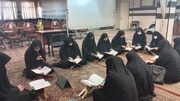 برگزاری محفل اُنس با قرآن در مدرسه علمیه فاطمة الزهرا (س) اراک
