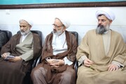 تصاویر/ دیدار جامعه روحانیت بوشهر با امام جمعه