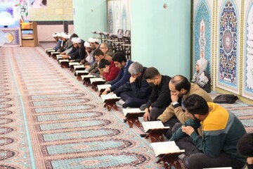 تصاویر / مراسم معنوی در محضر قرآن کریم در شهرستان تکاب
