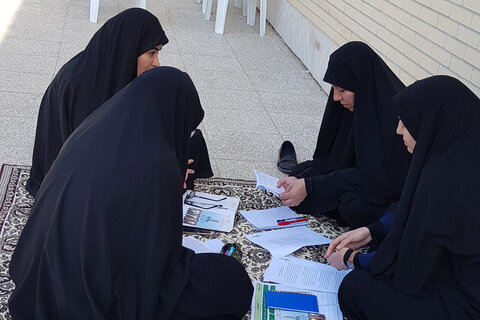 تصاویر/ آغاز رویداد«بینات»هنر و رسانه در حوزه خواهران استان یزد