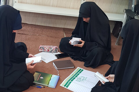 تصاویر/ آغاز رویداد«بینات»هنر و رسانه در حوزه خواهران استان یزد