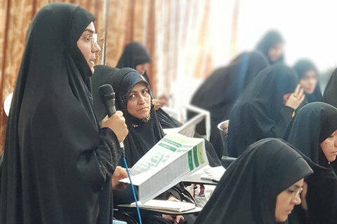 تصاویر/ آغاز رویداد«بینات»هنر و رسانه در حوزه خواهران استان یزد