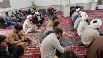 تصاویر/ جلسه درس اخلاق طلاب حوزه علمیه خوی