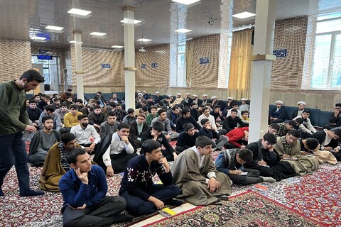 تصاویر/ مراسم تجلیل طلاب ممتاز مدرسه علمیه امیرالمومنین(ع) تبریز