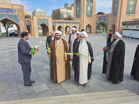 سفر حجت الاسلام احمد فرخ فال به اردبیل