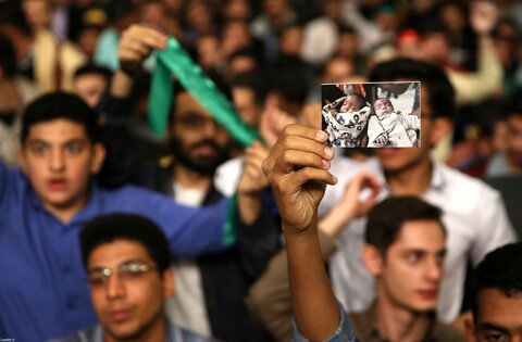 تصاویر/ دیدار هزاران نفر از دانش‌آموزان و دانشجویان با رهبر معظم انقلاب