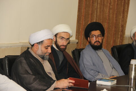 تصاویر / دیدار مسئول دفتر سیاسی واجتماعی حوزه های علمیه کشور با مدیر حوزه علمیه استان قزوین