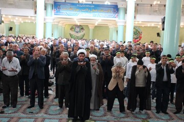 تصاویر/ آیین عبادی سیاسی نماز جمعه تکاب