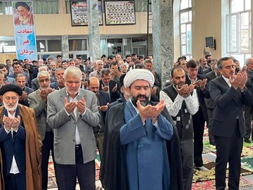 تصاویر/ اقامه نماز جمعه شهرستان چایپاره