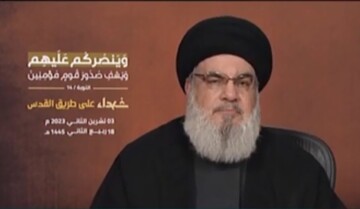 فیلم| سید حسن نصرالله: هیچ جنگی مقدس‌تر از مبارزه با صهیونیست‌ها نیست