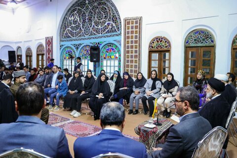 تصاویر/دیدار جوانان برگزیده و نخبه کردستان رئیس جمهور