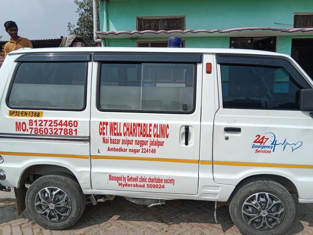 جلالپور کی سماجی تنظیم گیٹ ویل کی جانب سے ایمبولینس سروس کا آغاز