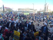 تصاویر/ راهپیمایی ۱۳ آبان در شهرستان چالدران
