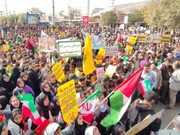 تصاویر/ راهپیمایی ۱۳ آبان در پیرانشهر