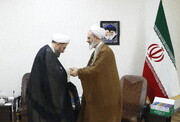 تصاویر/ دیدار سفیر جدید ایران در واتیکان با آیت الله اعرافی