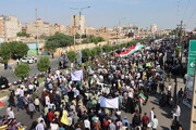 تصاویر/ راهپیمایی یوم الله ۱۳ آبان در اهواز
