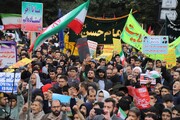 تصاویر/ راهپیمایی ۱۳ آبان مردم تبریز