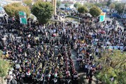 تصاویر/ راهپیمایی یوم الله ۱۳ آبان در شهرستان نقده
