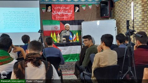 بالصور/ إقامة ورشة تخصصي حول معرفة اليهود في مدرسة ولي العصر (عج) العلمية بمدينة قم المقدسة