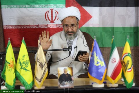 بالصور/ إقامة ورشة تخصصي حول معرفة اليهود في مدرسة ولي العصر (عج) العلمية بمدينة قم المقدسة