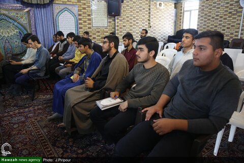 بالصور/ إقامة ورشة تخصصي حول معرفة اليهود في مدرسة ولي العصر (عج) العلمية بمدينة قم المقدسة