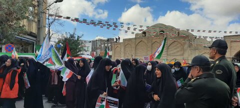 راهپیمای یوم الله 13 آبان با حضور آحاد مردم شهر اراک