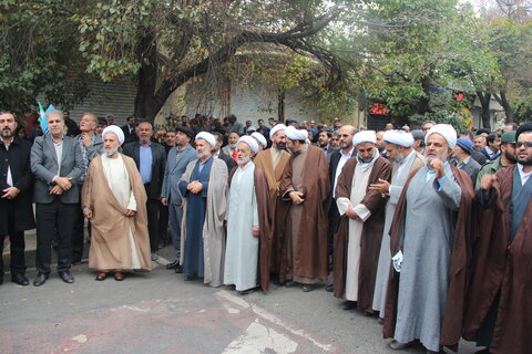 تصاویر / راهپیمایی روز 13 آبان در قزوین