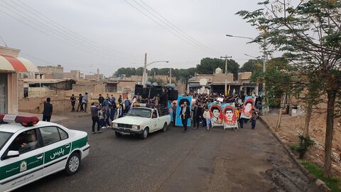 تصاویر/ مراسن راهپیمایی 13 آبان درسفیدشهر