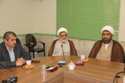تصاویر / نشست مبلغین و مسئولین هیات های مذهبی قزوین با مدیر حوزه علمیه استان
