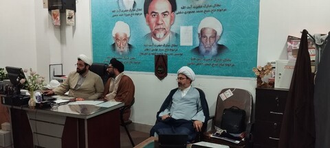 نشست بررسی برنامه 5 ساله در مدارس علمیه استان بوشهر