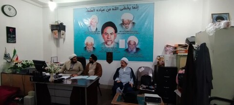 نشست بررسی برنامه 5 ساله در مدارس علمیه استان بوشهر