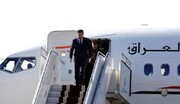 نخست وزیر عراق وارد تهران شد + فیلم استقبال