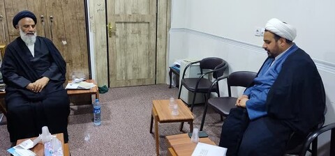 دیدار مدیرکل مرکز خدمات حوزه علمیه خوزستان با نماینده ولی فقیه در خوزستان